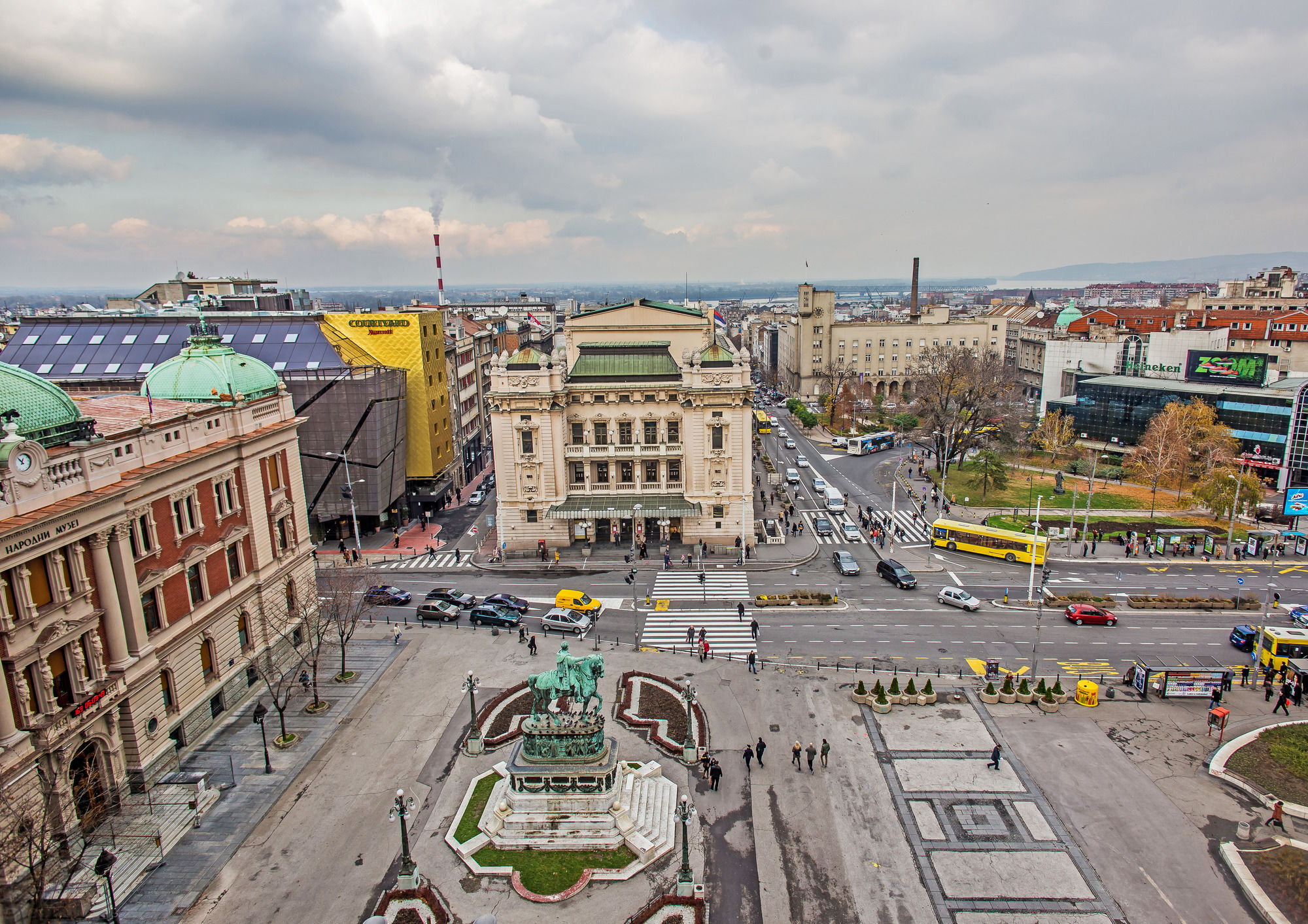 Five Points Square - City Center Belgrade Extérieur photo